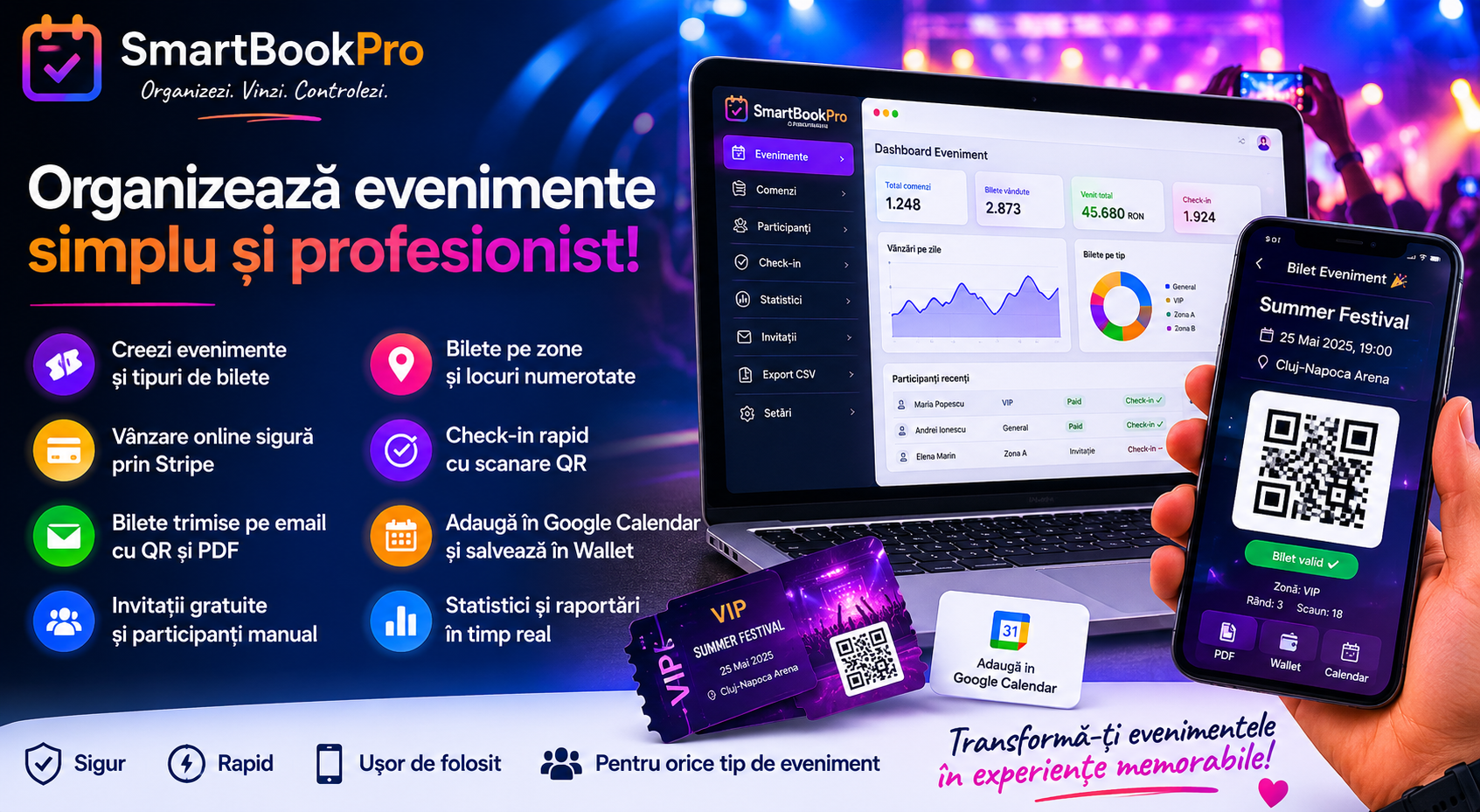 SmartBookPro Events