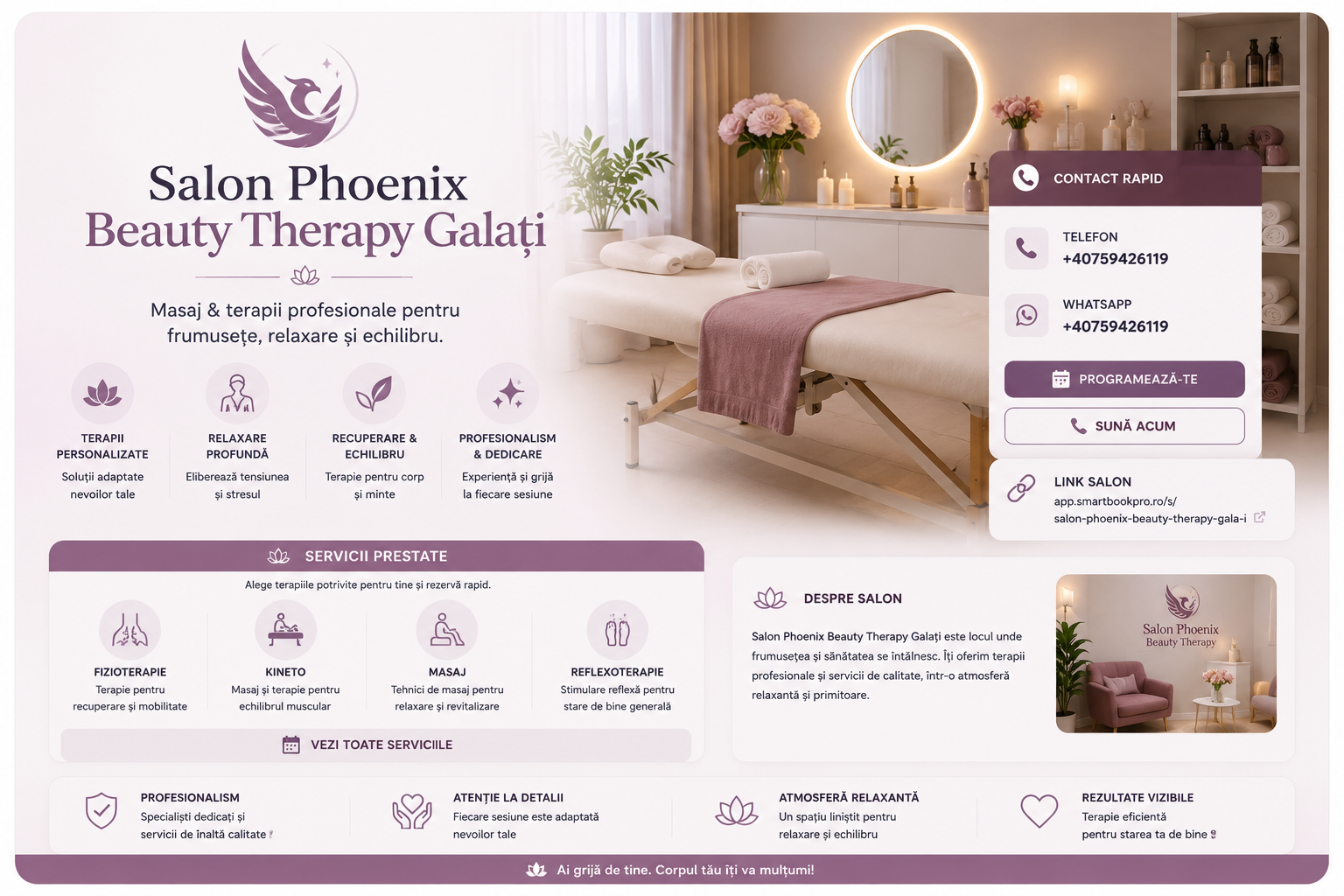 Salon Phoenix Beauty Terapy Galați